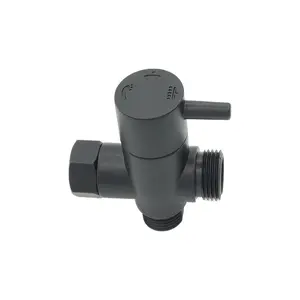 1 Piece Shower Diverter, Toilet Bidet Sprayer Water Adapter, Adapter Bidet With Shut-off Valve, Toilet Bidet Attachment