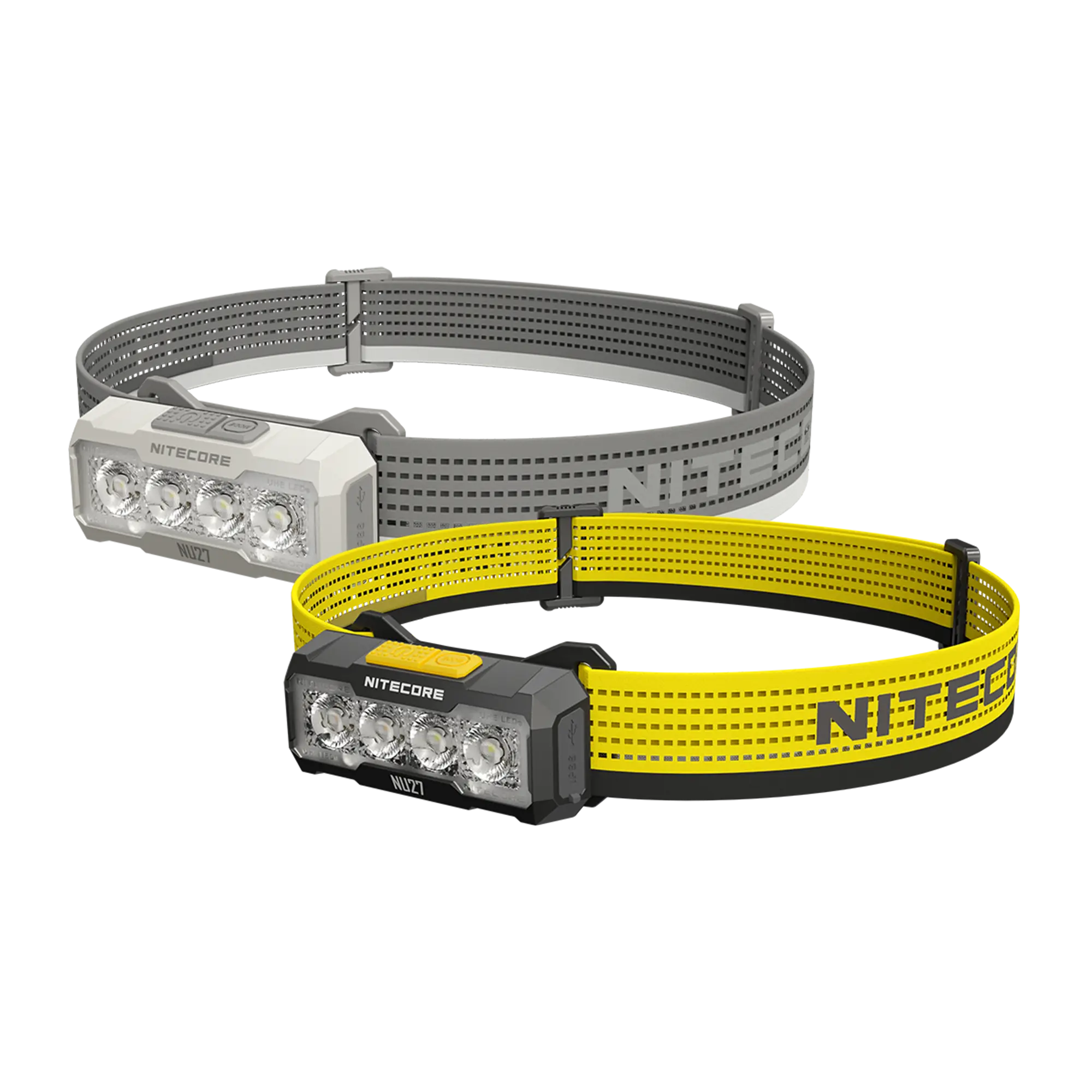 NITECORE NU27 Compact Lightweight Outdoor LED Headlamp - Adjustable Waterproof High Lumen Flashlight, USB-C Rechargeable, 3 Color Temps (Neutral Included), Red Light, IP66 Rated Multi Temp LED, Emergency Modes for Trail Running, Hiking (Adults)