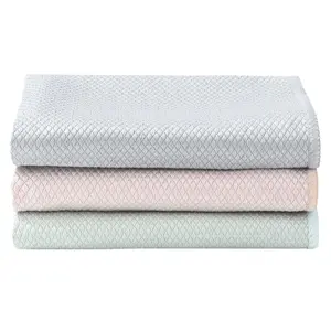TOPAA 8 Counts Microfiber Reusable Cleaning Rags,Fish Scale Streak-Free&Lint-Free Magic Cleaning Cloth for Glass Mirror Window Car Durable Miracle Polishing Towels Shiny Wipes