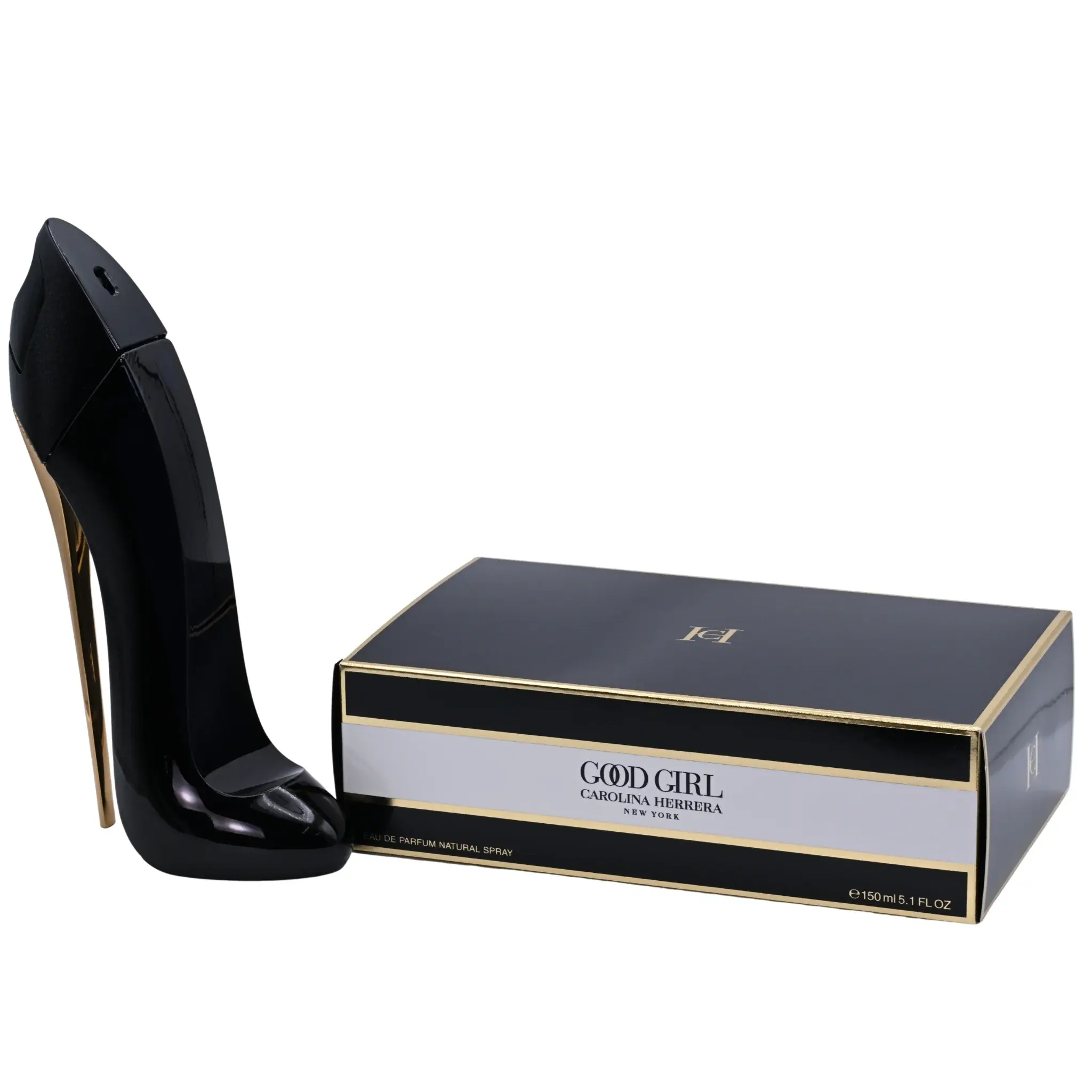 Women's Carolina Herrera Good Girl Eau de Parfum Spray - 5.0 oz (150ml), Addictive Almond Coffee Scent, Bold Night & Evening Wear, New Retail Box