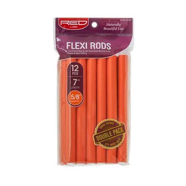 RED by KISS Flexi Rods 7" Length (12pcs)