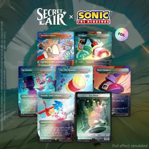 Secret Lair x Sonic the Hedgehog Superdrop: Turbo Gear (Rainbow Foil)