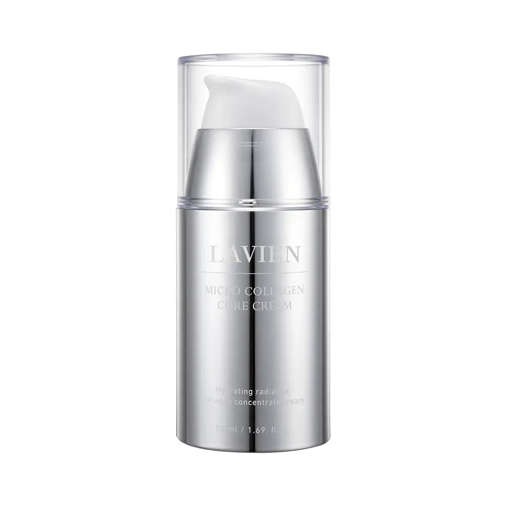 Lavien Beauty Micro Collagen Core Cream, Anti-Aging & Tightening Face Moisturizer with 60.3% Collagen, Peptides & Amino Acid Complex for Nourishing Moisture, For Dry & All Skin Types, 50g, Concentrated, 60.3% Micro Collagen Extract