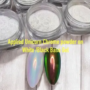 Unicorn Chrome Powder nail care nail art acrylic nail chrome nail y2k nails