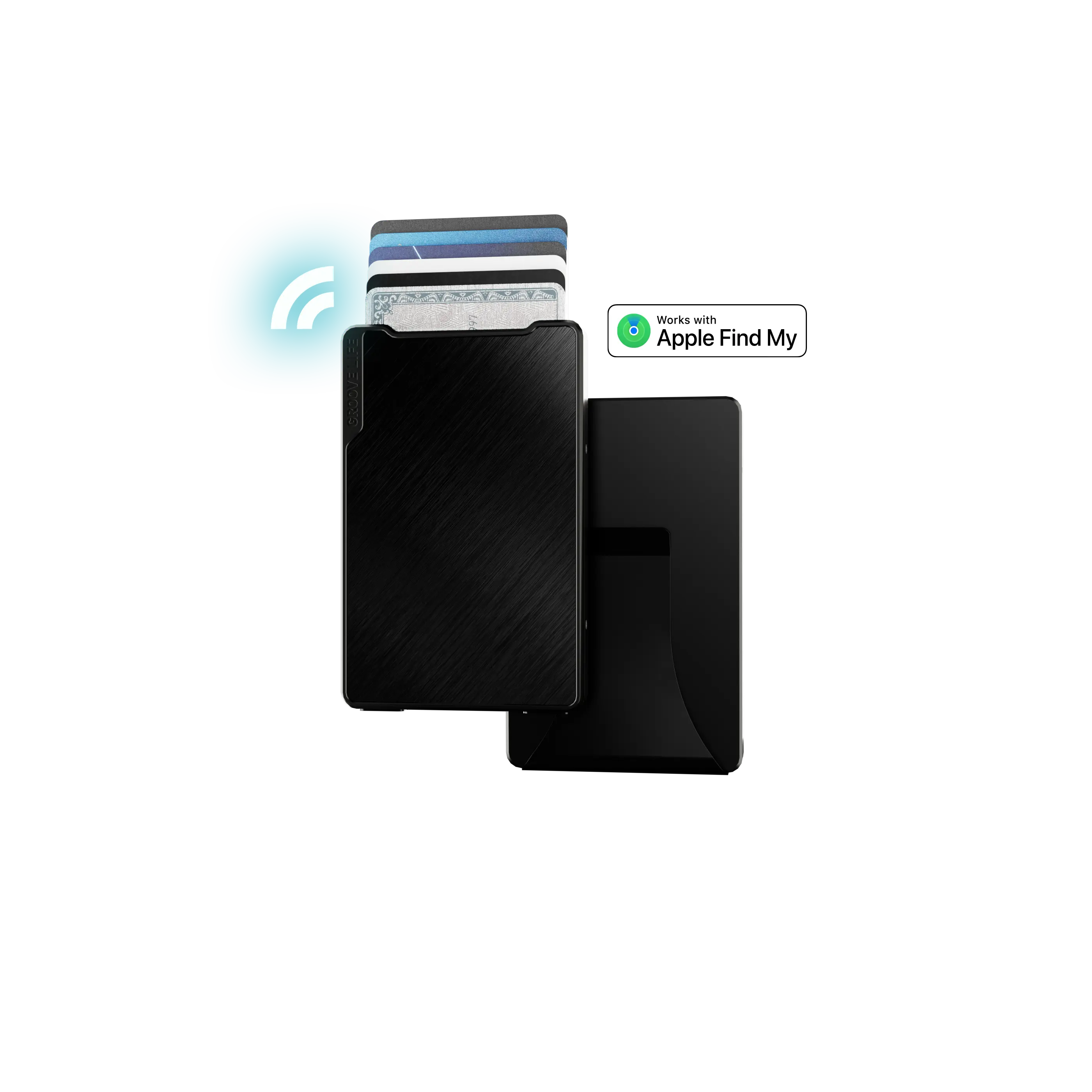 Groove Smart Wallet Trace - Midnight Black Groove Smart Wallet Trace - Midnight Black