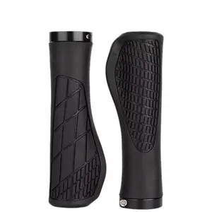 1-Pair Mountain Bike Grips Handlebar Grip | Ergonomic Non-Slip Design, Lock-on & Shock-Absorbing | Perfect Upgrade for MTB/Commuter Bikes Replacement