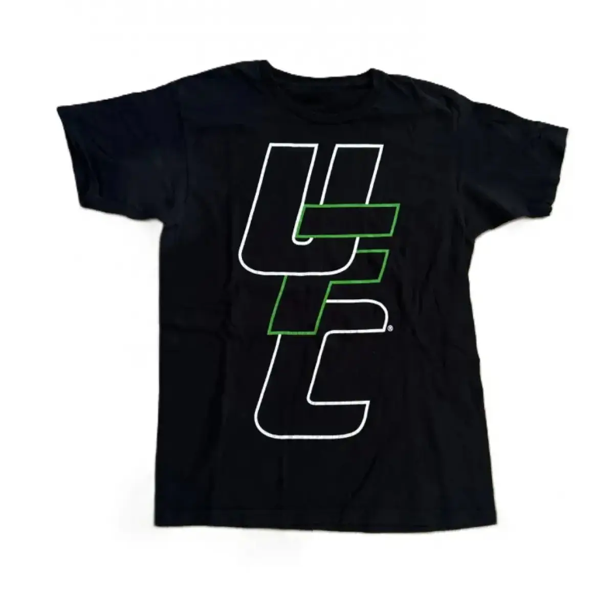 Vintage 2000s UFC T-Shirt, Black and Green Ultimate Fighting Graphic Tee, Retro MMA Combat Sports Streetwear, Crew Neck, Short Sleeve, Cotton, Unisex Gift, Men and Womenswear Top