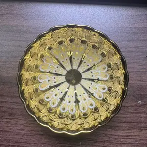 Golden Floral Pattern Royal Teacup-JKQ