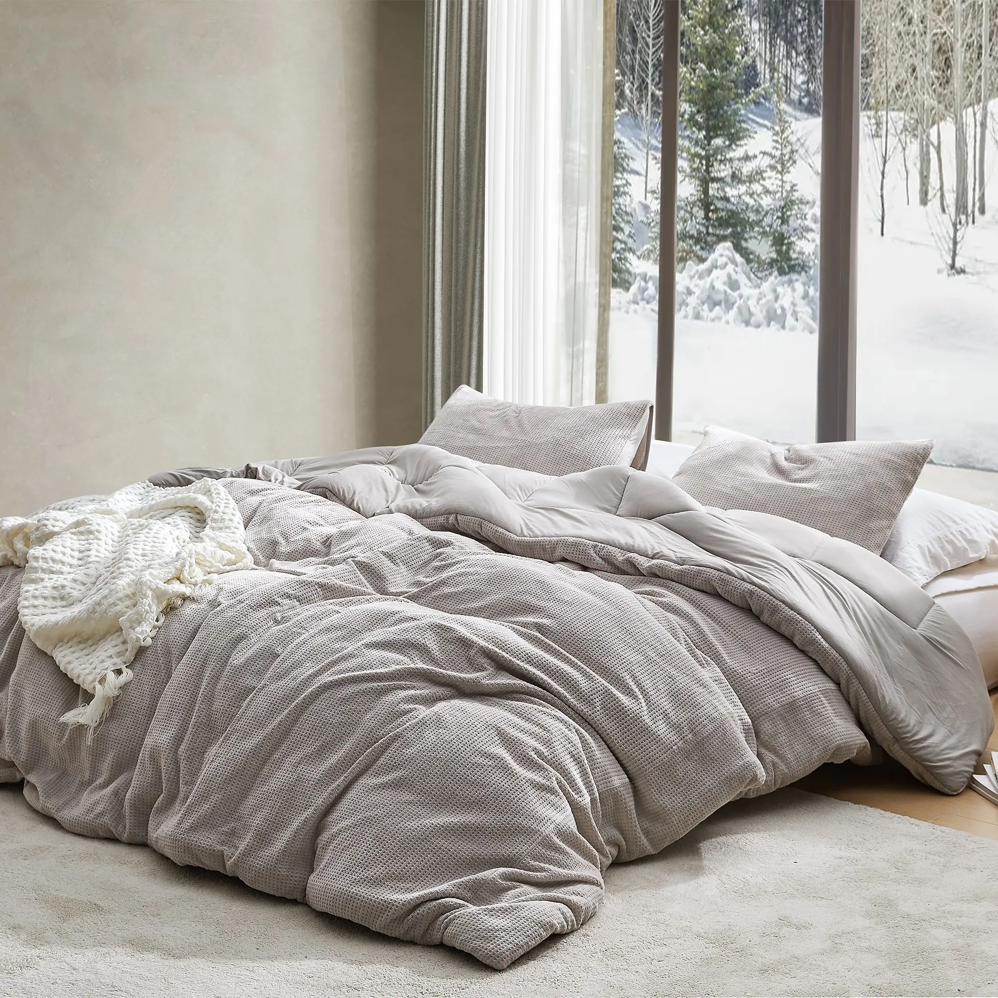 Coma-holic - Coma Inducer (with Butter) Oversized Comforter - Warming Taupe