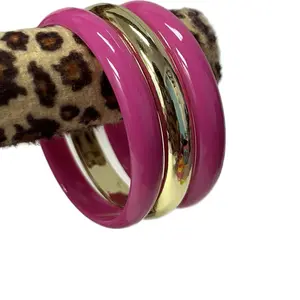 2000s Vintage 3 piece bangle bracelet set | deadstock | Mcbling | early 2000s | fairycore | gyaru | coconut girl