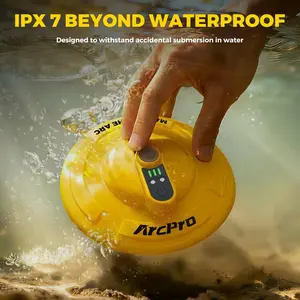 Next-generation upgraded live bait aerator with a floating design + IPX7 waterproof magnetic charging, 14 h battery life—essential for outdoor fishing and live fish transport