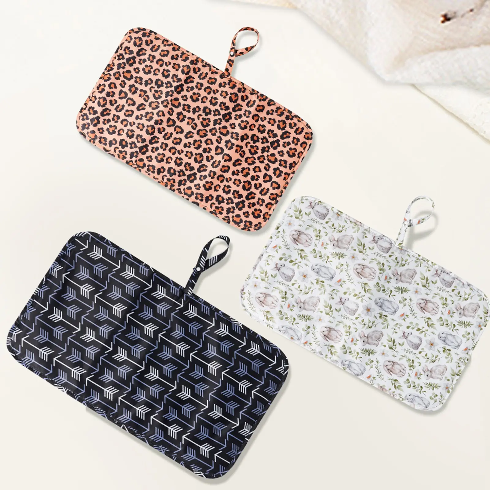 Waterproof Portable Baby Diaper Changing Pad, Multi-Functional Infant Diaper Bag, Diaper Travel Bag, Baby Diaper Table, Waterproof Urine Mat