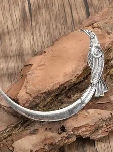 Vintage Viking Rune Raven Moon Hairpin, Norwegian Style Hair Accessory, Party Wear, Valentine's Day Gift, Mother's Day Gift, Birthday Present, Scandinavian