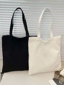 Minimalist Multi-Purpose Tote Bag, Canvas Shopping Bag, Book Bag, Christmas Gift Bag, Bride Wedding Bag, Adjustable Strap, All Seasons, Handbag Tote Bag, Versatile Bag