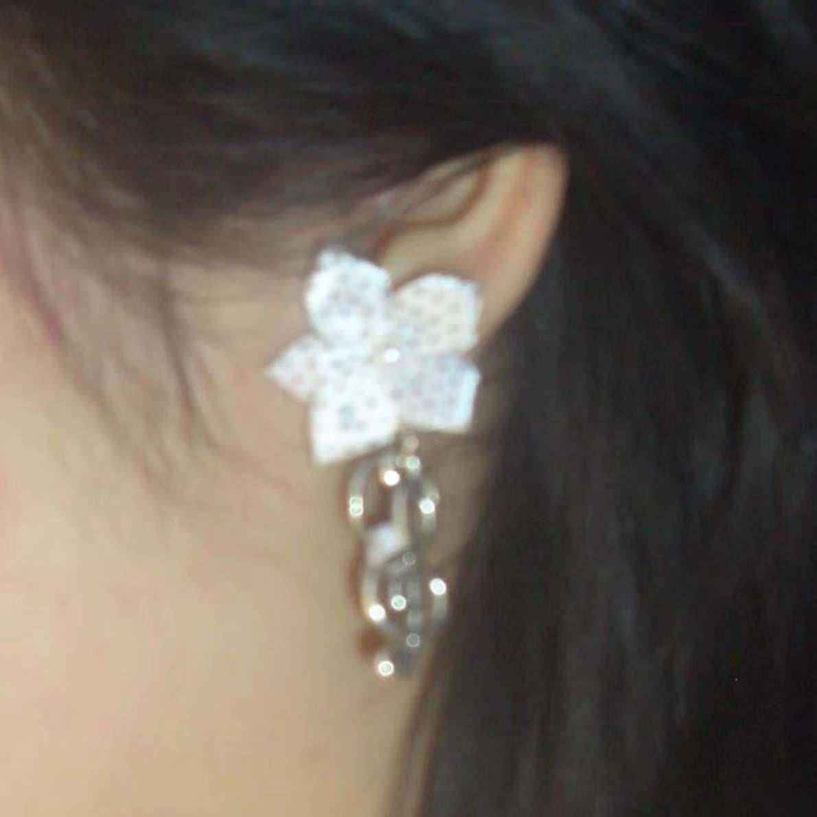 Cute Coquette Vintage Polka Dot Flower Treble Clef Earrings Sweet Aesthetic Daily Jewelry For Girls Perfect For Various Occasions