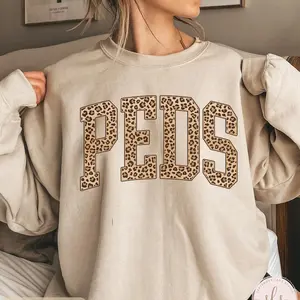 Pediatrics T-Shirt / Sweatshirt / Hoodie , Pediatric Department Shirt, Peds Nurse T-Shirt, Pediatrics tshirt, Pediatrics Graduation Gift, Peds Crew tee shirt Cotton Crewneck