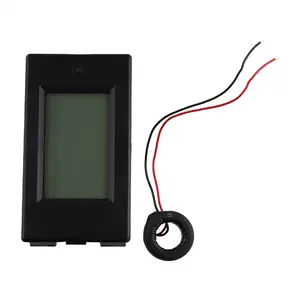 PZEM-061 LCD Digital Current Voltage Power Energy Monitor (AC 80-260V, 100A/22000W, 45-65Hz, 1.0 Grade) with 1-coil Current Transformer (CT) for Water Sports Diving Equipment