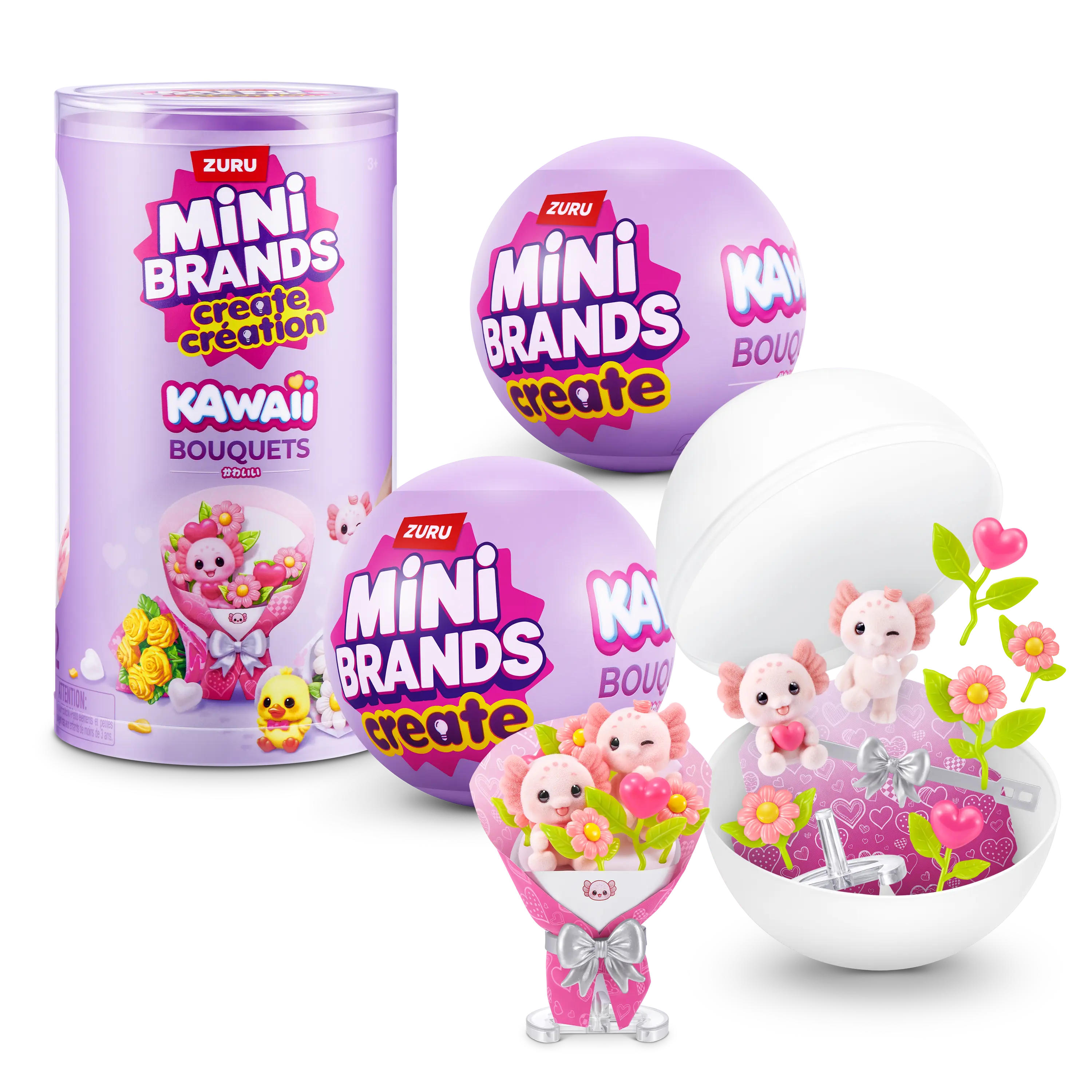 Mini Brands Mini Kawaii Bouquet Capsule Series 1 (2 PACK) By ZURU