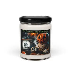 Halloween Time Scented Soy Candle, 9oz