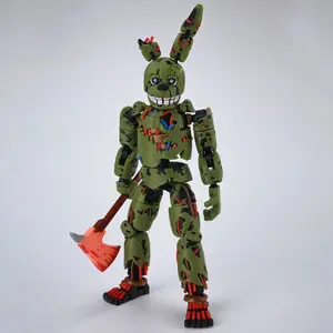 3D Printed FNAF Freddy Fazbear's Pizza Springtrap Toys Action Figures Anime Model Lucky13 Dummy13 Titan13 Ornaments Gifts