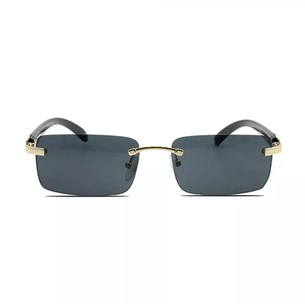 Luxury rimless buffs Sunglasses - Black Luxury rimless buffs Sunglasses - Black