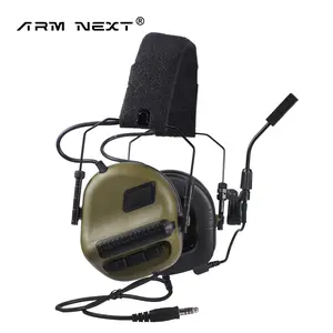 F10-E Electronic Tactical Hearing Protection Headphones Outdoor Shooting Hunting Labor Work Noise Cancelling Headset Adjustable Headband Anti-noise Earmuffs Sound pickup Noise reduction Earplugs