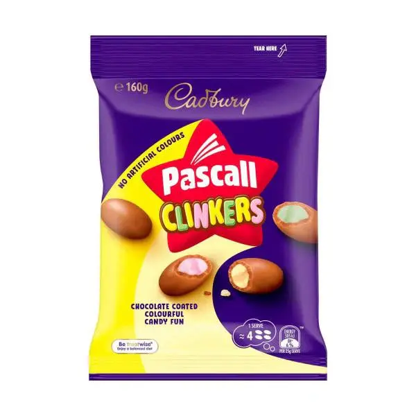 Cadbury Pascall Clinkers Candy Cadbury Pascall Clinkers Candy