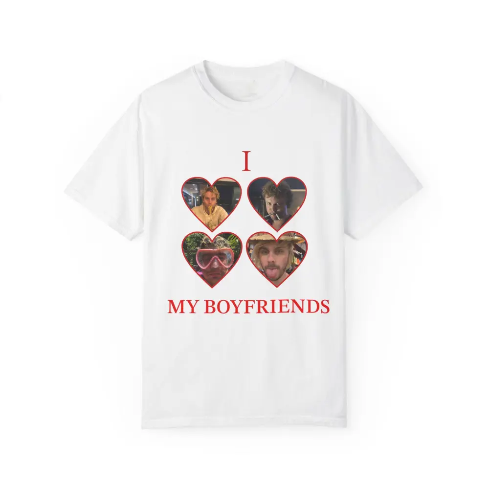 5SOS I My Boyfriends Shirt 5 Seconds Of Summer T-Shirt Funny Band Girl Graphic Tee Concert Fan Gift