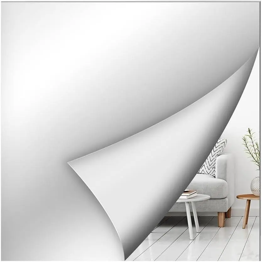 Full Length Mirror Tiles, 12x12 Inch Unbreakable  Squares for Bedroom, Home Gym, Walls - Shatterproof Mirror Stickers (1pcs)