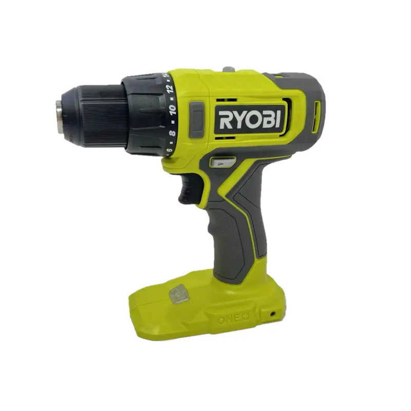 RYOBI ONE+ 18V Cordless Drill/Driver - Model R18DD0 - Green & Gray - Tool Only - Compact & Powerful