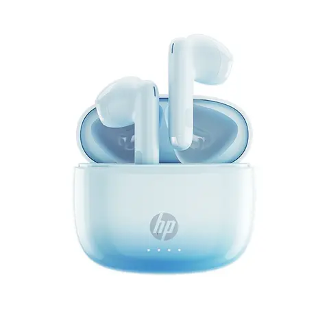 HP Wireless Earbuds, True Wireless Headphones, Semi-In-Ear Design Noise-Cancelling Stereo Bass Earphones, Fitness Earbuds, IPX4 Waterproof Sports Earphones, Tws Stereo