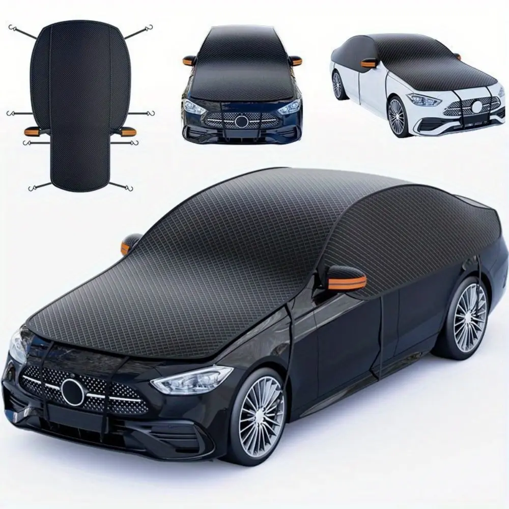Car Frost Window Cover – Ice and Snow Windshield Protector, Winter Outdoor Shield | for SUV RV Vehicle Garage Parking, Cold Weather Snow Ice Prevention Driving Protection