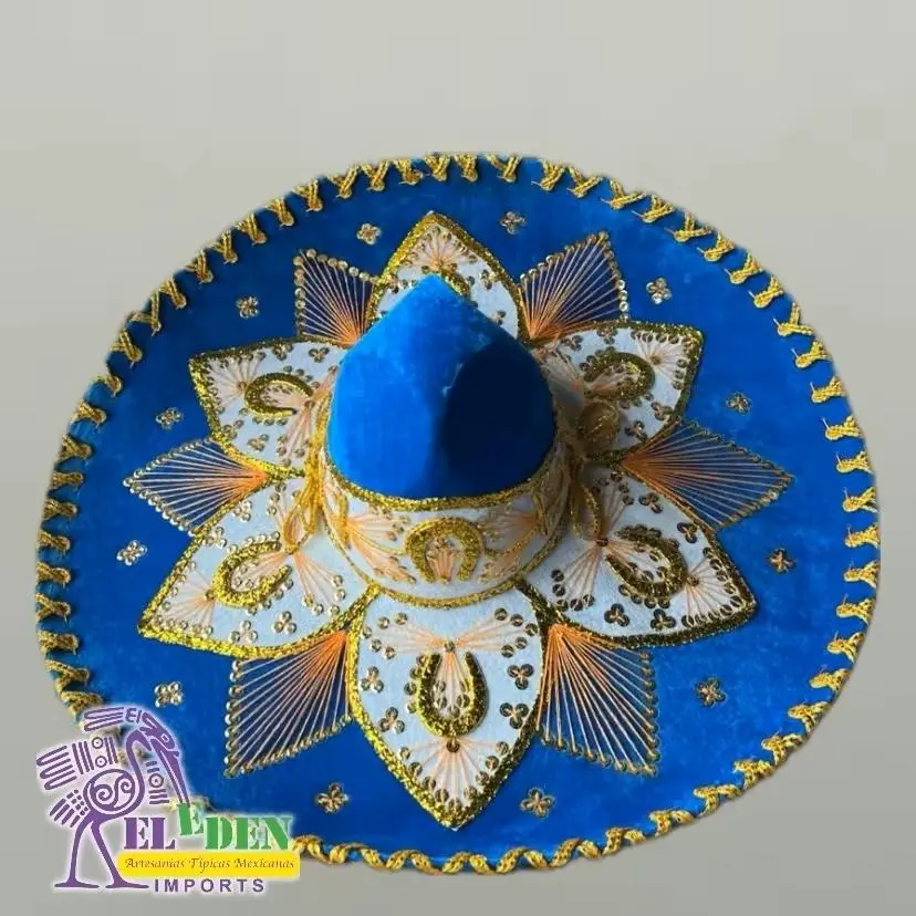 24" Embellished Mariachi Hat