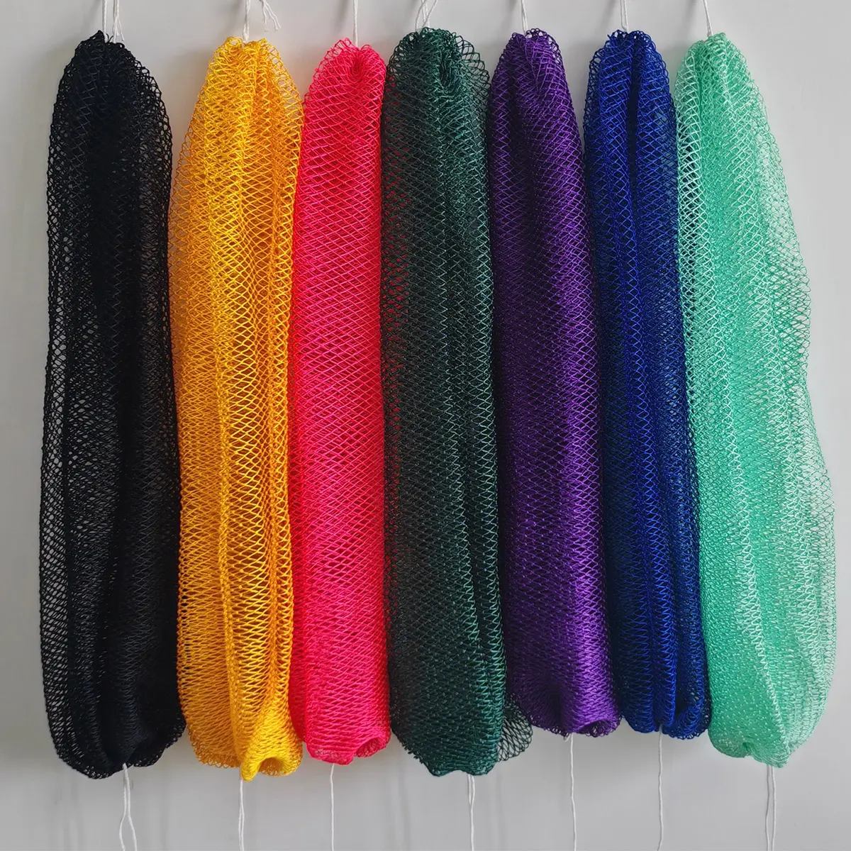 African Exfoliating Net Sponge Long Shower Body Scrubber for Daily Bath Cleansing