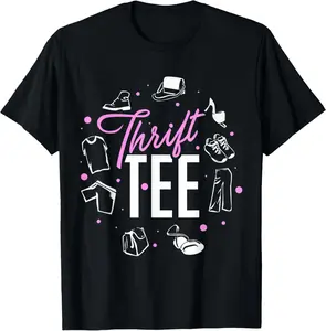 100%cotton Thrifting Thrift Store Shop Thrift Tee T-Shirt