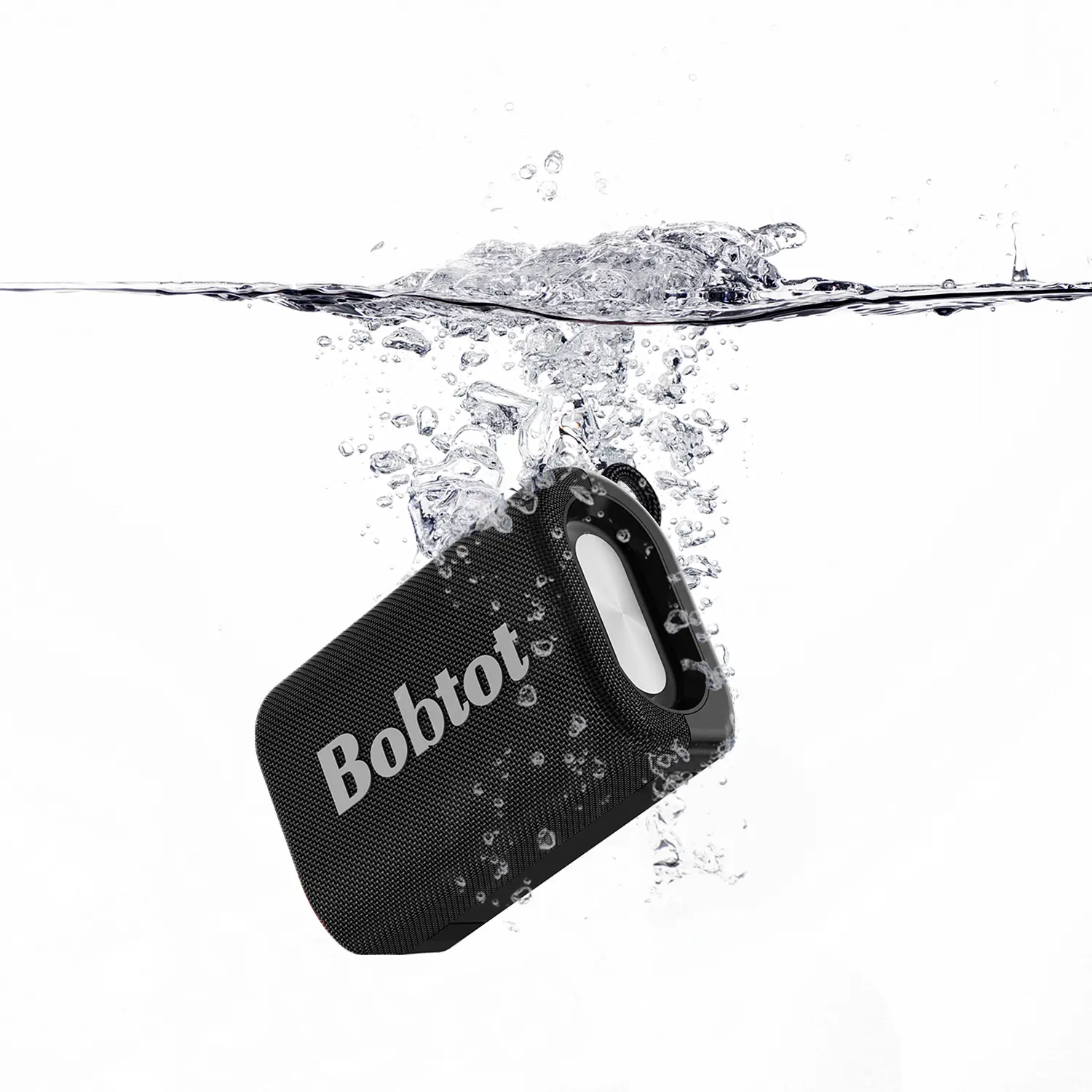 Bobtot ET21 Thunder Edition Mini Bluetooth Speaker, 5W 360° Surround Sound, Deep Bass, TWS Pairing, Bluetooth 5.3, USB Connector, Aux Input, Hands-Free Calling, Lightweight Portable Bluetooth Speaker, Speaker Bluetooth Portable