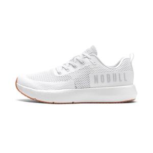 NOBULL Women's Drive Mesh Shoe in White - Cross-Training Gym Sneaker, Hybrid Workout Shoe, Breathable Trainer