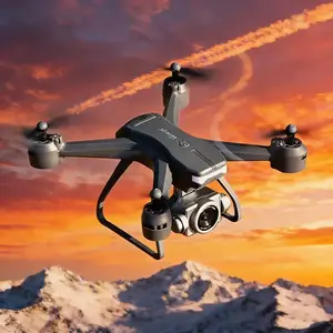 2026 Professional Drone – 6K Dual Camera WiFi FPV Foldable RC Quadcopter with 2 Batteries