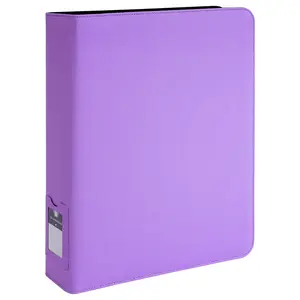 Kabinka Top Loader Binder 9 Pocket, Holds 324 Toploaders/Cards, Trading Card Binder Including 20 Top Loaders, Toploader Binder for Sport Card MTG TCG