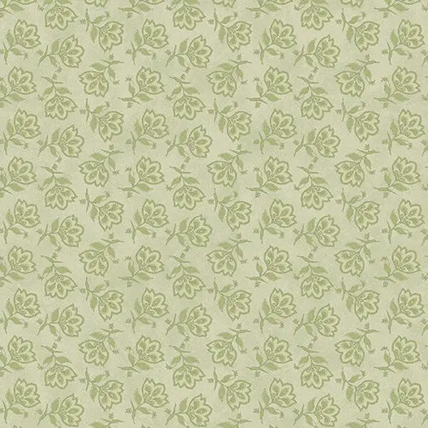 Fabric Benartex Light Sage Tossed Jacobean Prairie Chicks by the Quarter Yard 3114-04