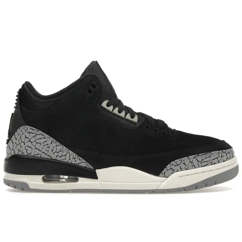 Jordan Women's 3 Retro Off Noir Basketball Shoes, from StockX