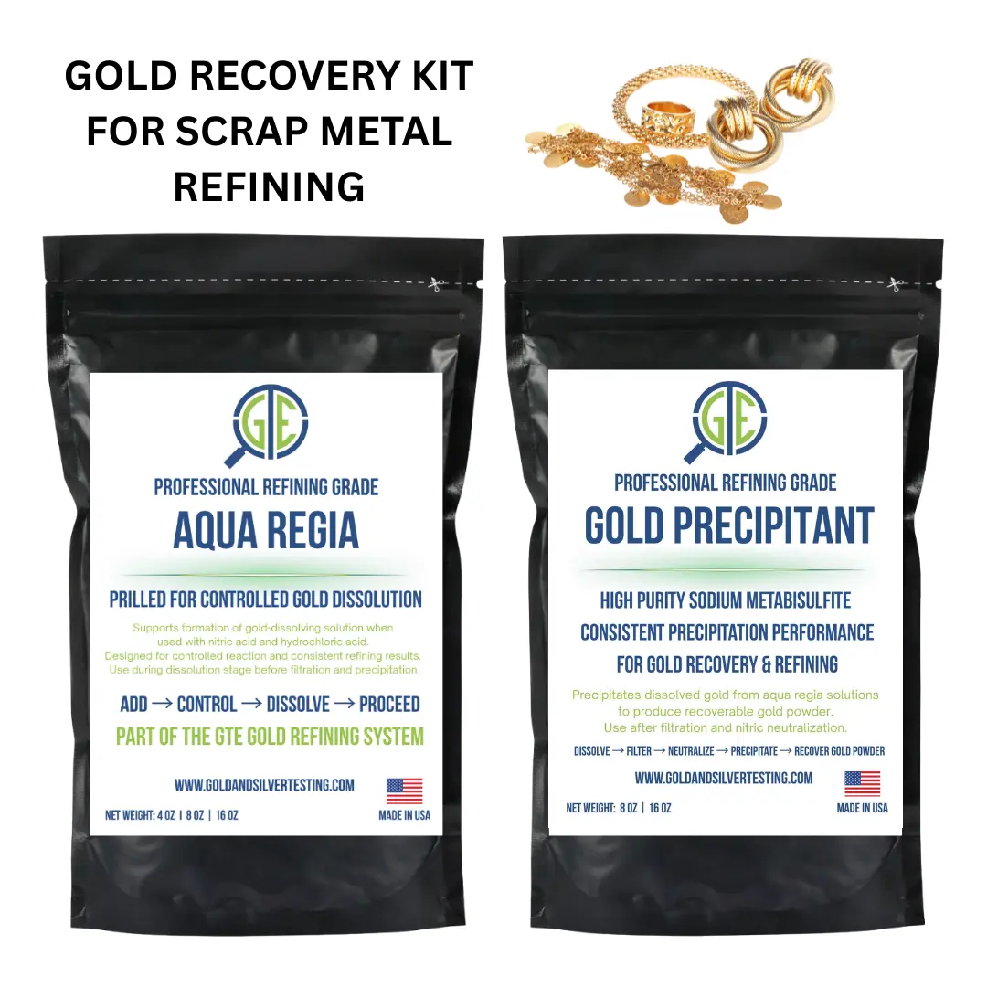 Gold Recovery Kit  1 lb Sodium Metabisulfite 1 lb Urea for Scrap Metal Refining
