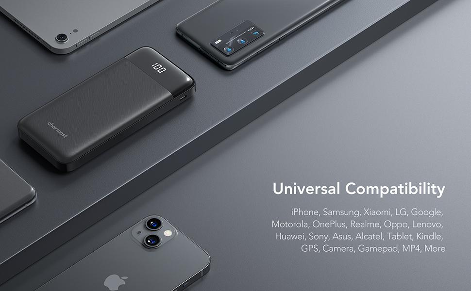 charmast 10000mAh Portable Charger with Built in Cables, 22.5W Travel Essential Power Bank Fast Charging, USB C Battery Pack for iPhone 17/16/15/14/13/12/11 Series, iPad, Samsung, Android, Tablet charmast 10000mAh Portable Charger with Built in Cables, 22.5W Travel Essential Power Bank Fast Charging, USB C Battery Pack for iPhone 17/16/15/14/13/12/11 Series, iPad, Samsung, Android, Tablet