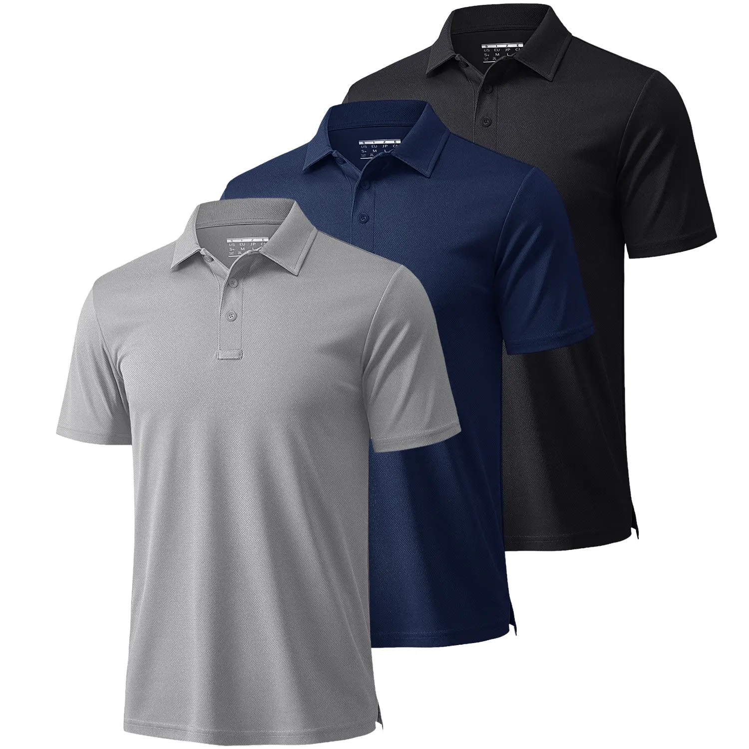 Black/Navy/Light Gray