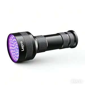 Lepro 51 LEDs UV Light Handheld Blacklight, UV Flashlight Black Light, 395nm Detector for Pet Urine, Stains, Bed Bug and Scorpions, Battery Not Included -1
