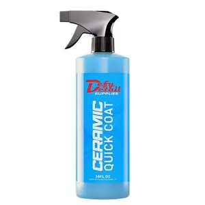 Ceramic Quick Coat Spray | Waterless Car Wash, Wax Polish, Paint Sealant & Nano Coating Protection | 16 FL