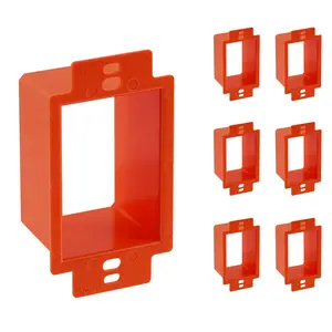 Electrical Outlet Box Extenders, 1 Gang Power Outlet Accessories, Pack of 6