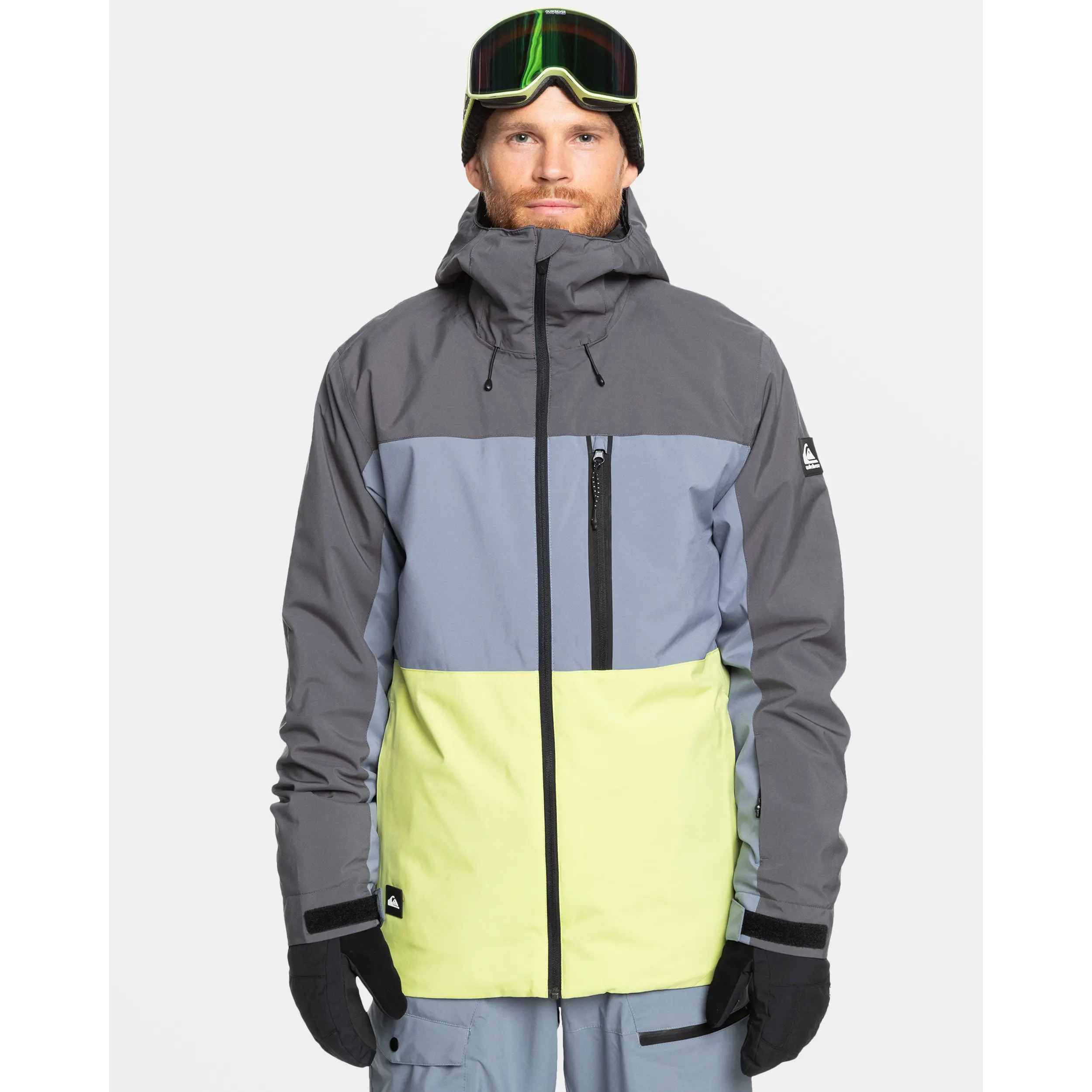 Quiksilver | Sycamore Snow Jacket | Men's Stretch Fit Water-Repellent | Everyday Wear & Casual Streetwear