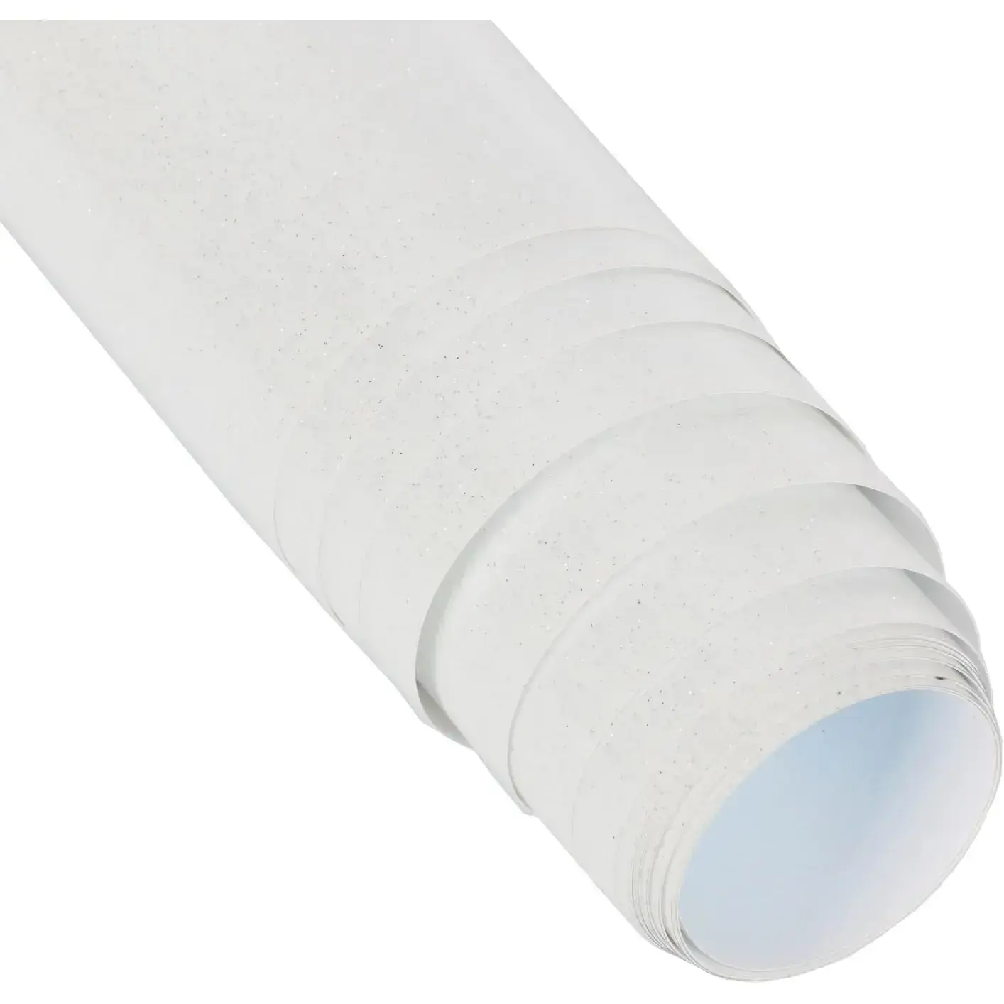 Glitter Heat Transfer Vinyl for T Shirts, 12" x 8 FT Glitter White Iron on, Outlast 50+ Washes, White Glitter Iron on Vinyl Glitter HTV Vinyl for All Plotters, No Residue, Easy to Cut & Weed