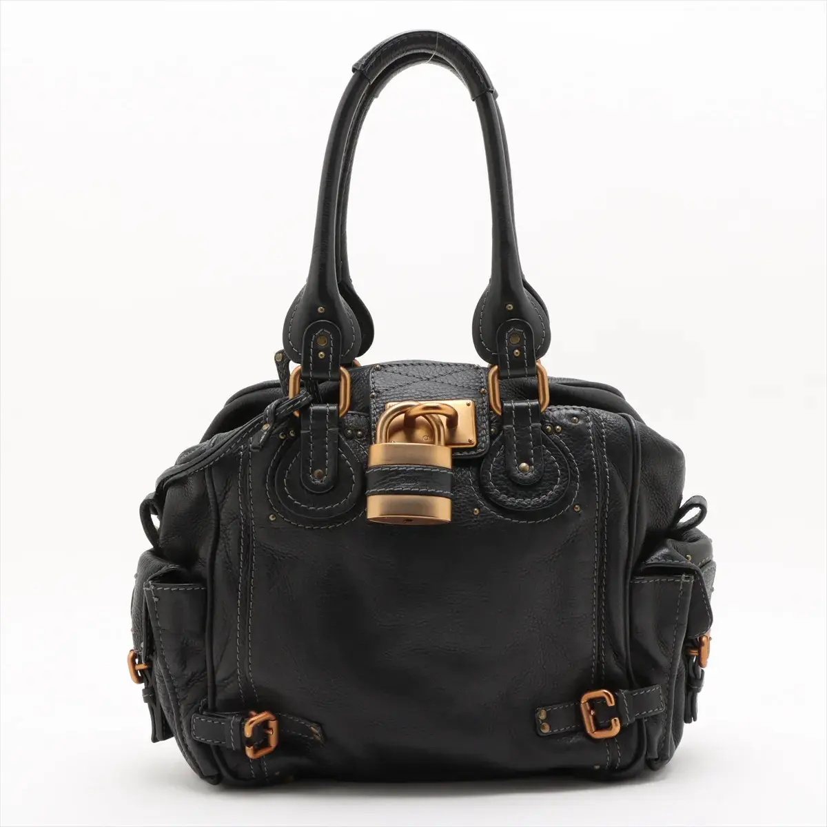 Pre-owned Chloé 1 Shoulder Bags Chloe Paddington in Black